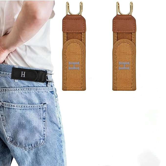 Adjustable Buckleless Belt (১ জোড়া)
